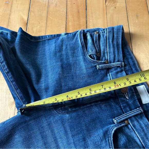 Mother Sz 25 The Looker Ankle Fray Skinny Blue Denim In Groovin Jeans - Picture 9 of 13